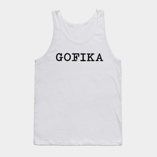 Gofika Swedish coffee brak Fika Tank Top